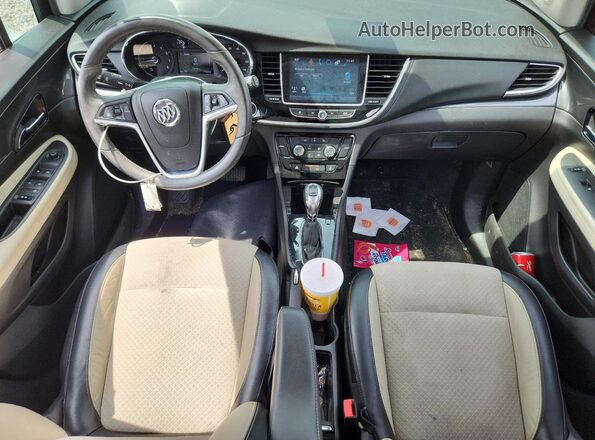 KL4CJASB6HB174163 2017 BUICK ENCORE White Vista del salpicadero