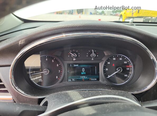 KL4CJASB6HB174163 2017 BUICK ENCORE White Vista del cuadro de instrumentos