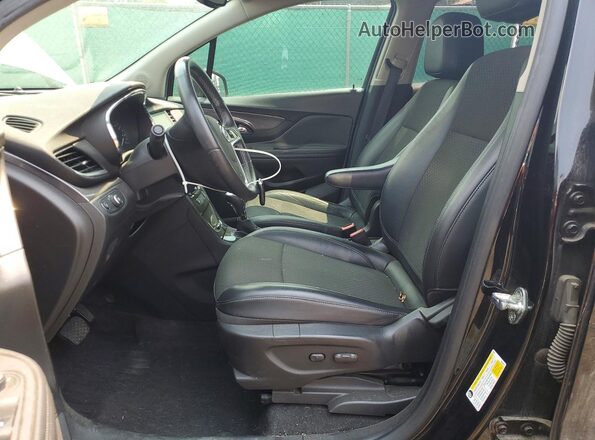 KL4CJASB6HB204181 2017 BUICK ENCORE Black Widok wnętrza z przodu