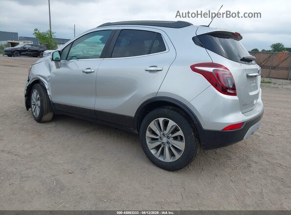 KL4CJASB6JB575993 2018 BUICK ENCORE Серебряный Задняя левая четверть