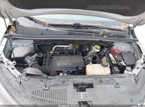 KL4CJASB6JB575993 2018 BUICK ENCORE Серебряный Вид сзади