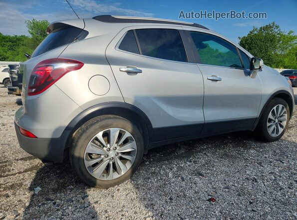 KL4CJASB6JB598691 2018 BUICK ENCORE Silver უკანა მარჯვენა