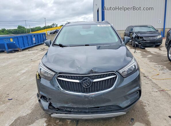 KL4CJASB6JB634296 2018 BUICK ENCORE Gray Вид спереду