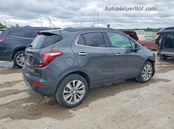 KL4CJASB6JB634296 2018 BUICK ENCORE Gray Задня права чверть