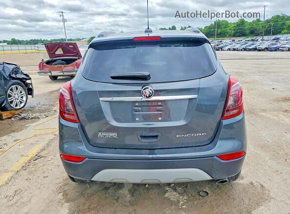 KL4CJASB6JB634296 2018 BUICK ENCORE Gray Вид ззаду