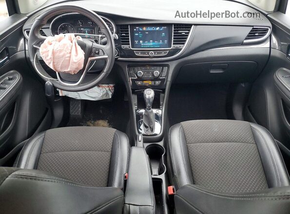KL4CJASB6JB634296 2018 BUICK ENCORE Gray Вид панелі приладів
