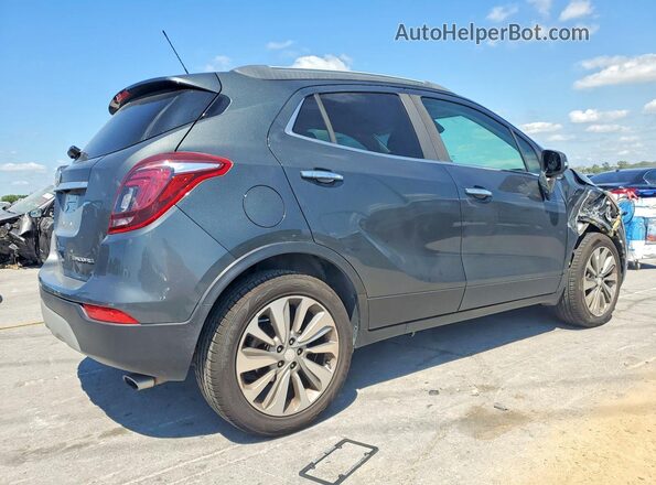 KL4CJASB6JB699150 2018 BUICK ENCORE Gray Trasero derecho