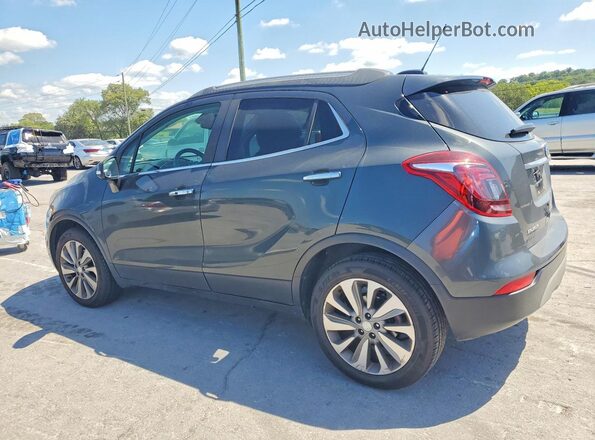 KL4CJASB6JB699150 2018 BUICK ENCORE Gray Trasero izquierdo