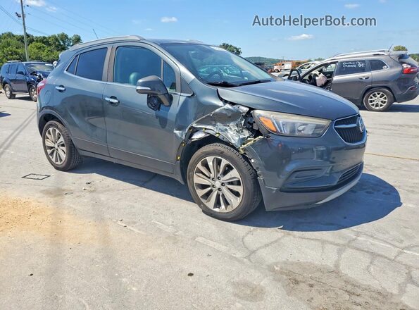 KL4CJASB6JB699150 2018 BUICK ENCORE Gray Delantero derecho