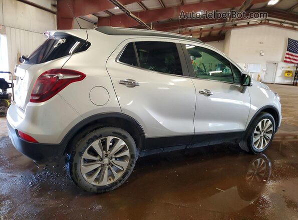 KL4CJASB6JB705884 2018 BUICK ENCORE Silver Rear right