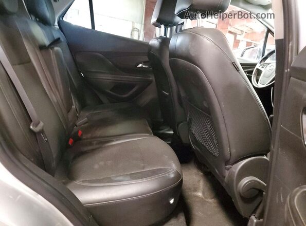 KL4CJASB6JB705884 2018 BUICK ENCORE Silver Rear interior view