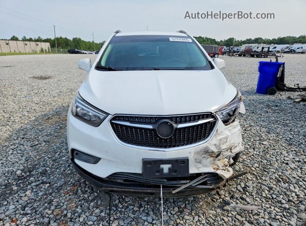 KL4CJASB6KB704820 2019 BUICK ENCORE White წინა ხედი