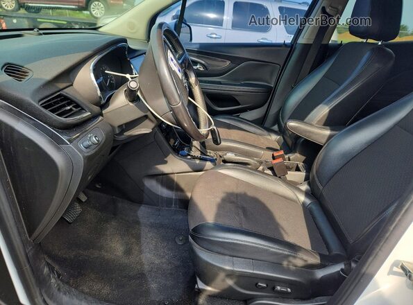 KL4CJASB6KB704820 2019 BUICK ENCORE White წინა სალონის ხედი