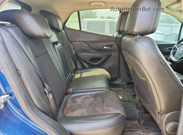 KL4CJASB6KB787696 2019 BUICK ENCORE Blue Rear interior view