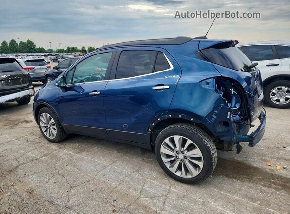 KL4CJASB6KB836220 2019 BUICK ENCORE Синий Задняя левая четверть