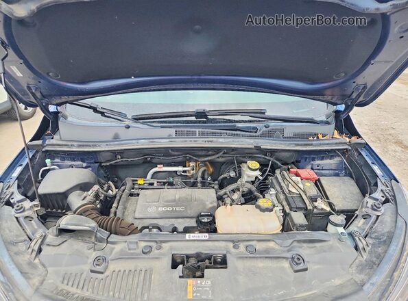 KL4CJASB6KB836220 2019 BUICK ENCORE Синий Вид подкапотного пространства
