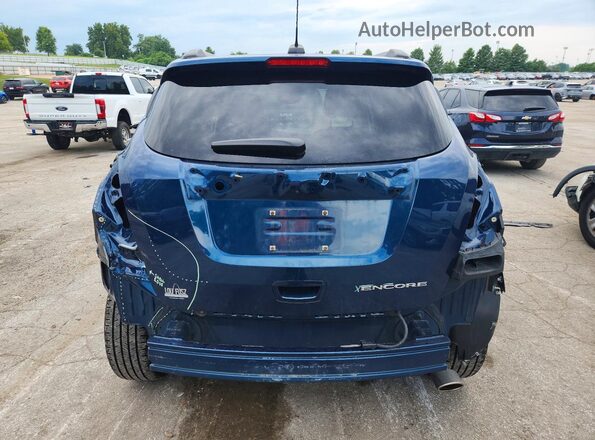 KL4CJASB6KB836220 2019 BUICK ENCORE Синий Вид сзади