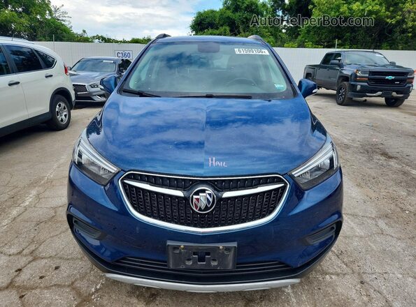 KL4CJASB6KB836220 2019 BUICK ENCORE Синий Вид спереди