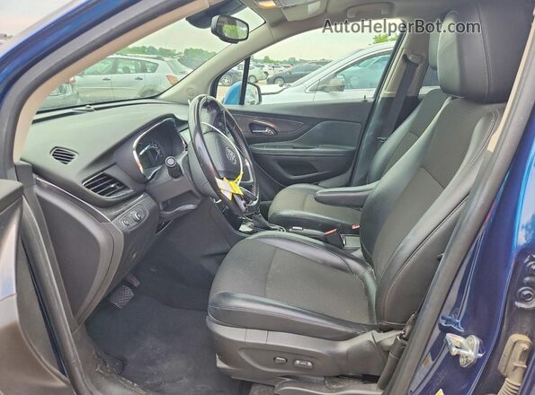 KL4CJASB6KB836220 2019 BUICK ENCORE Синий Вид салона спереди