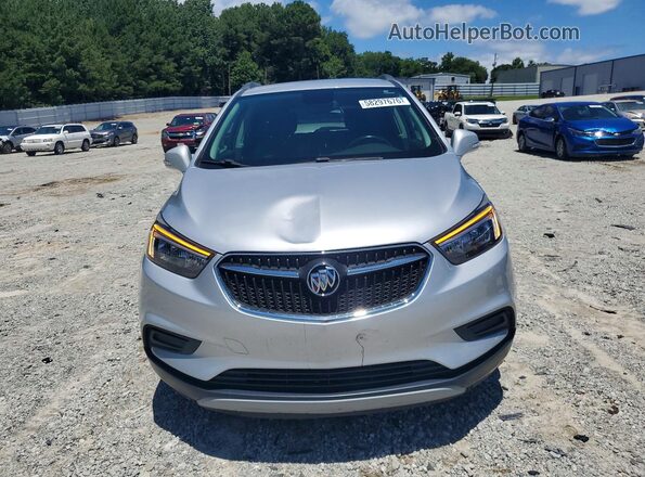 KL4CJASB6KB901079 2019 BUICK ENCORE Silver Front view