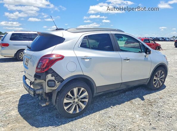KL4CJASB6KB901079 2019 BUICK ENCORE Silver Rear right