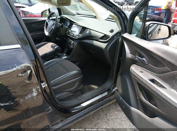 KL4CJASB6LB035434 2020 BUICK ENCORE Black წინა სალონის ხედი