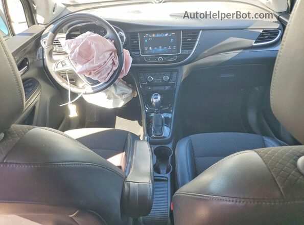 KL4CJASB7JB599011 2018 BUICK ENCORE White წინა პანელის ხედი
