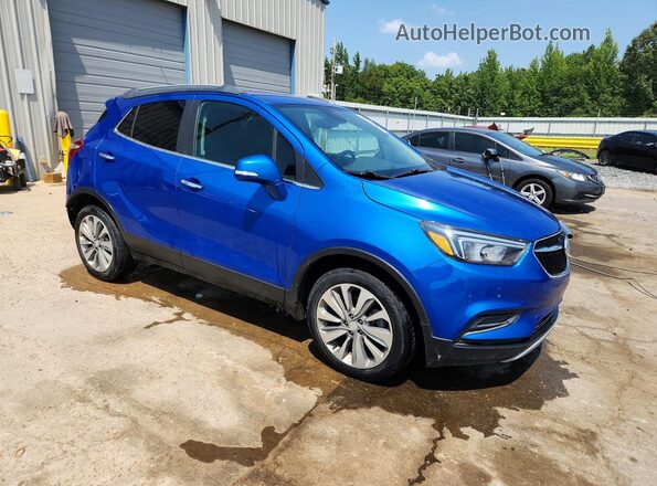 KL4CJASB7JB699478 2018 BUICK ENCORE Blue Առջևի աջ