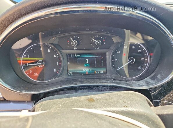 KL4CJASB7JB699478 2018 BUICK ENCORE Blue Սարքավորումների վահանակի տեսք