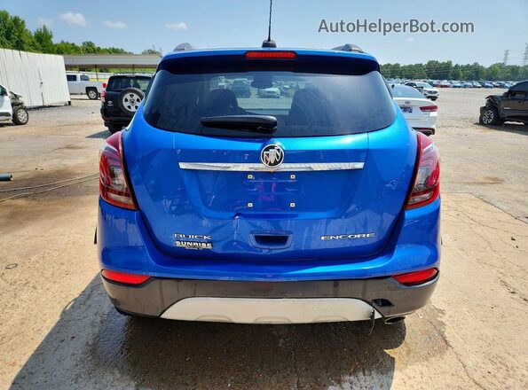 KL4CJASB7JB699478 2018 BUICK ENCORE Blue Հետևի տեսք