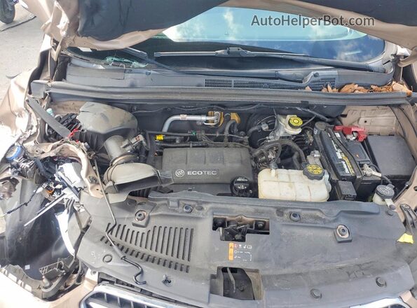 KL4CJASB7KB701800 2019 BUICK ENCORE Gold Вид задньої частини салону