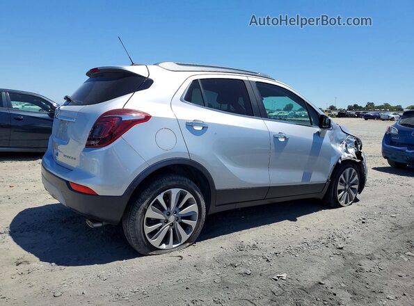 KL4CJASB7KB732366 2019 BUICK ENCORE Серебряный Задняя правая четверть