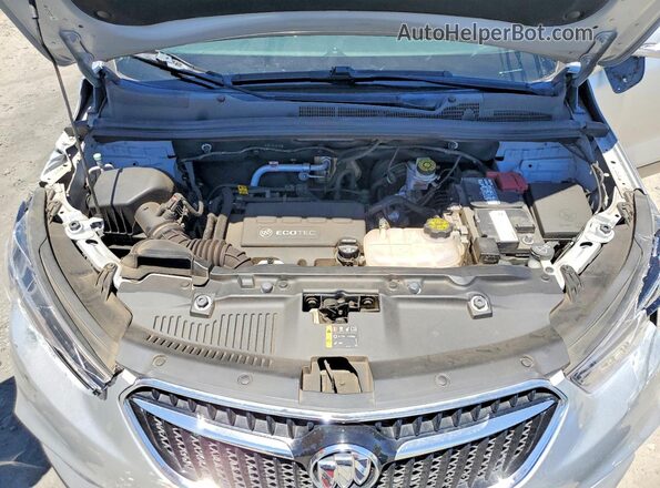 KL4CJASB7KB732366 2019 BUICK ENCORE Серебряный Вид подкапотного пространства