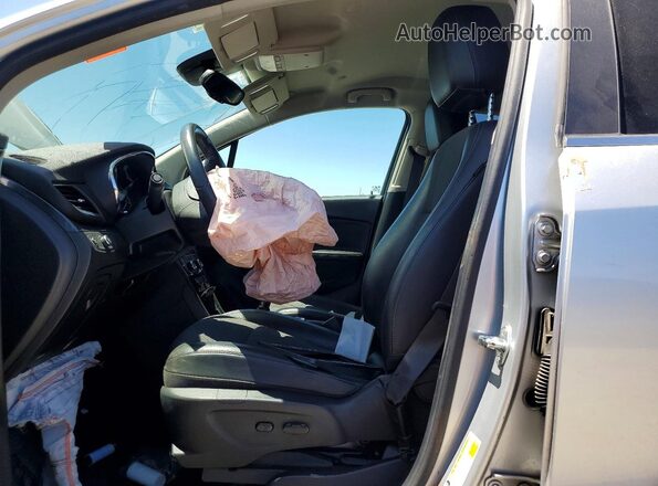 KL4CJASB7KB732366 2019 BUICK ENCORE Серебряный Вид салона спереди
