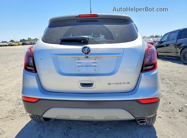 KL4CJASB7KB732366 2019 BUICK ENCORE Серебряный Вид сзади