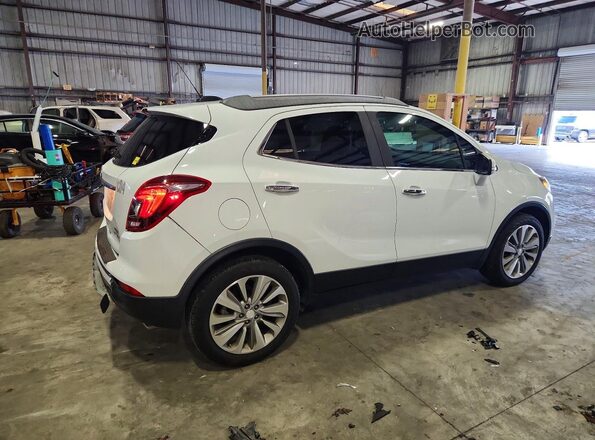 KL4CJASB7KB821290 2019 BUICK ENCORE White Rear right