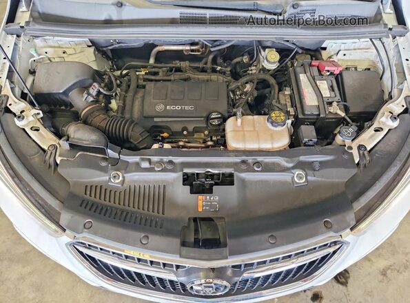 KL4CJASB7KB821290 2019 BUICK ENCORE White Engine compartment view