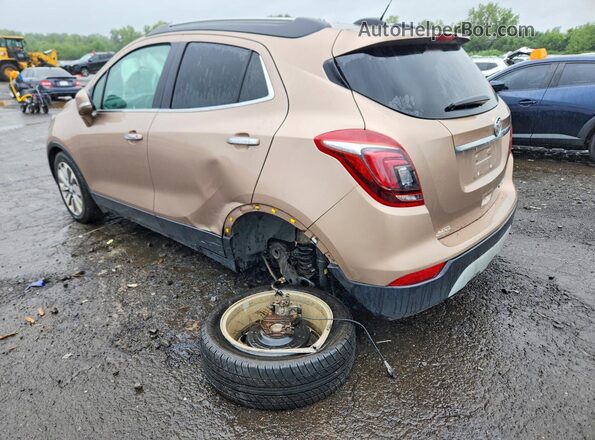 KL4CJASB7KB879755 2019 BUICK ENCORE Brown Rear left