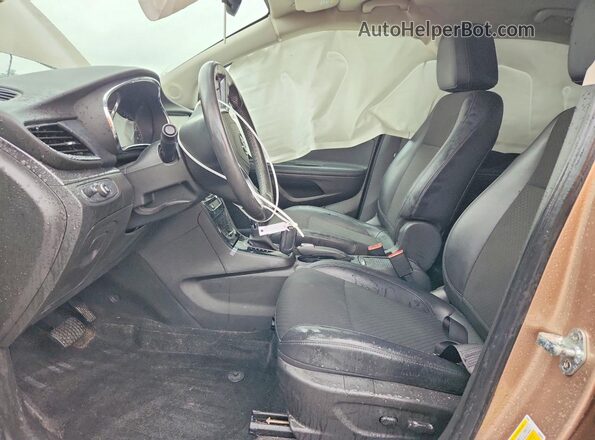 KL4CJASB7KB879755 2019 BUICK ENCORE Brown Front interior view