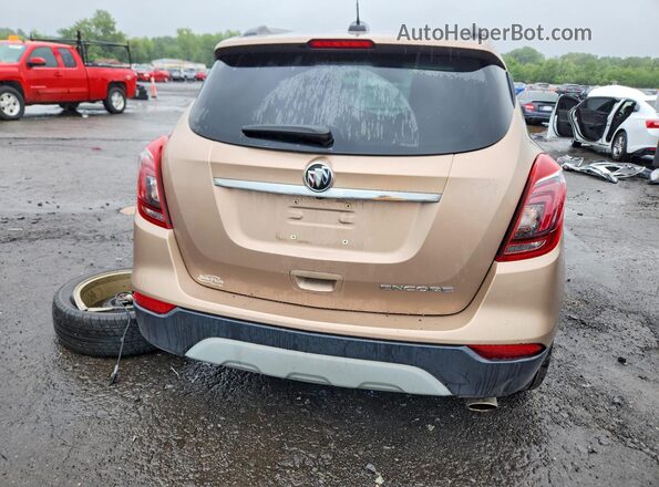 KL4CJASB7KB879755 2019 BUICK ENCORE Brown Rear view