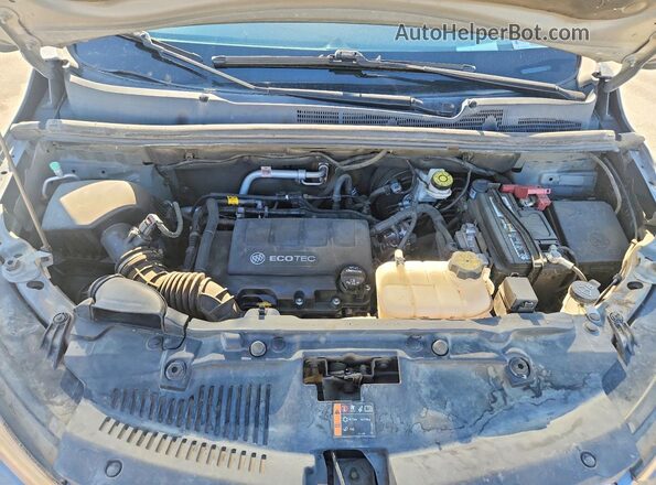 KL4CJASB7KB940649 2019 BUICK ENCORE Серебряный Вид задней части салона
