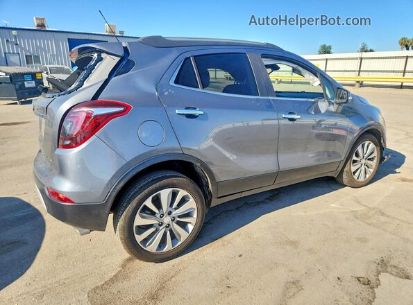 KL4CJASB7KB940649 2019 BUICK ENCORE Серебряный Задняя правая четверть