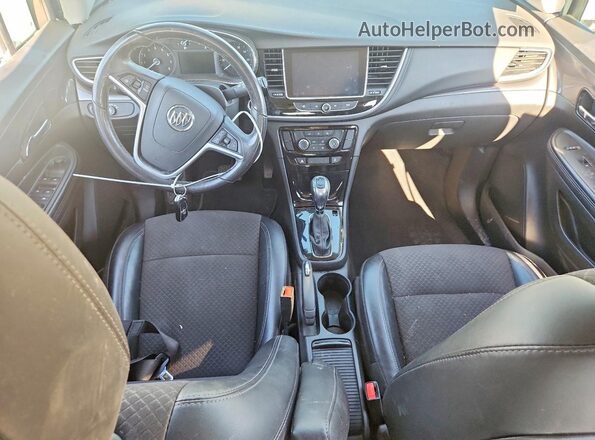 KL4CJASB7KB940649 2019 BUICK ENCORE Серебряный Вид панели приборов