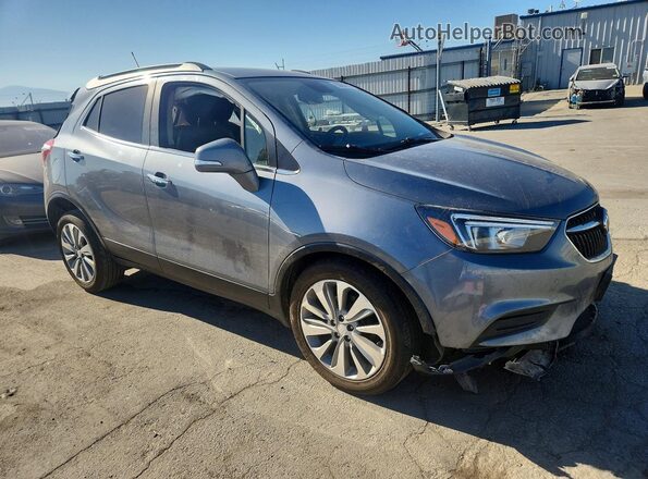 KL4CJASB7KB940649 2019 BUICK ENCORE Серебряный Передняя правая четверть