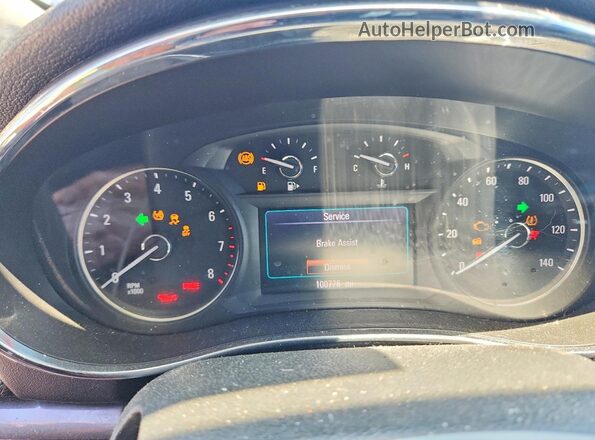 KL4CJASB7LB002314 2020 BUICK ENCORE Gray Սարքավորումների վահանակի տեսք