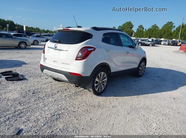 KL4CJASB7LB035300 2020 BUICK ENCORE Белый Задняя правая четверть