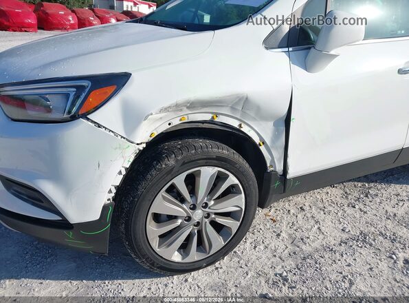 KL4CJASB7LB035300 2020 BUICK ENCORE Белый Вид спереди
