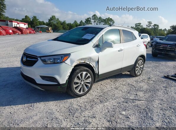 KL4CJASB7LB035300 2020 BUICK ENCORE Белый Передняя левая четверть