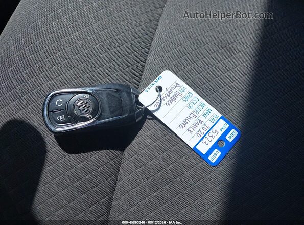 KL4CJASB7LB035300 2020 BUICK ENCORE Белый Вид панели приборов