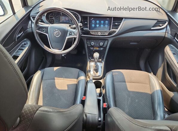 KL4CJASB7LB050296 2020 BUICK ENCORE White Dashboard view